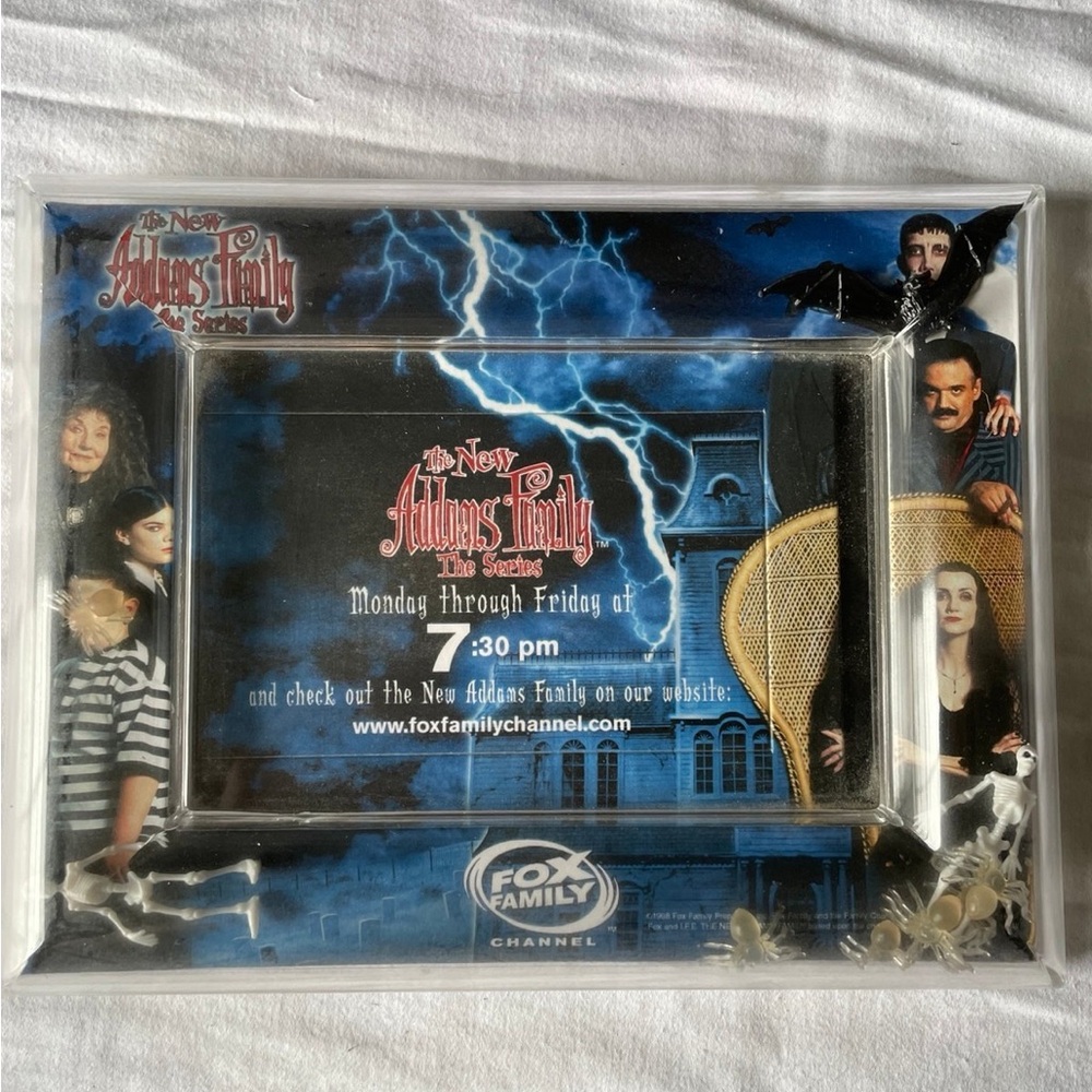 The New Addams Family Picture Frame Rare